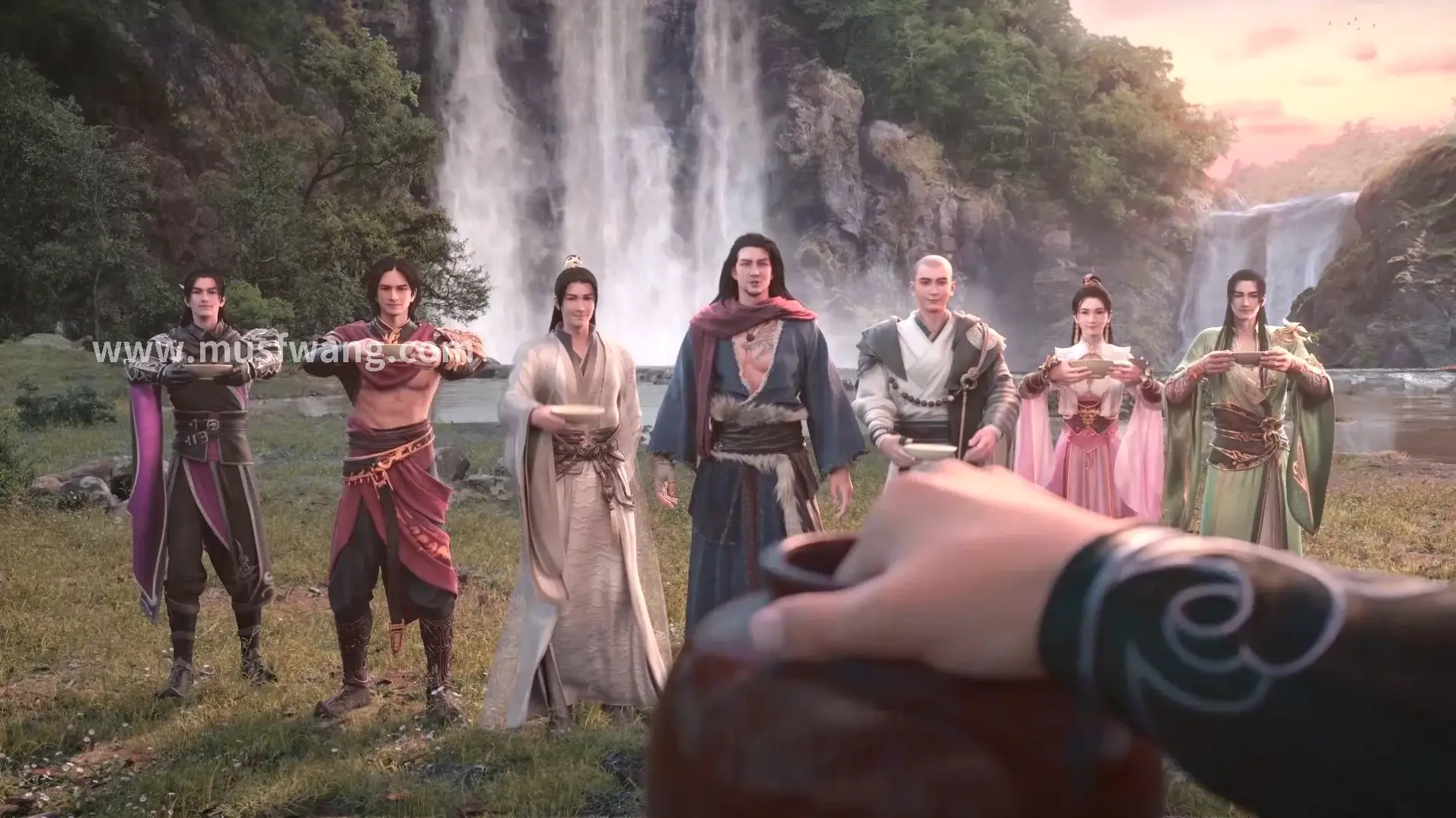 奇迹玩家组队打怪